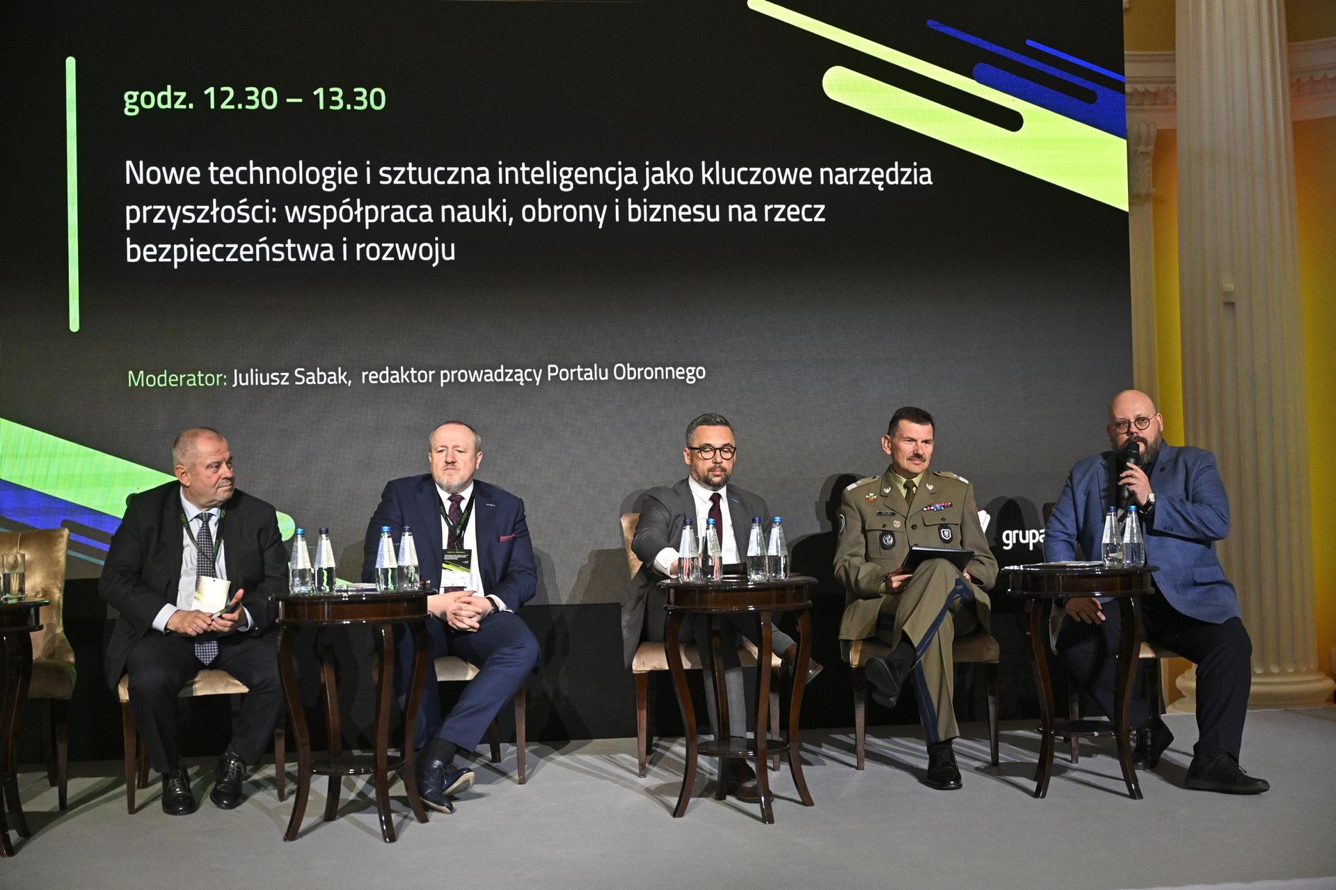 Konferencja Portalu Obronnego, Panel 3: Nowe technologie i sztuczna inteligencja jako kluczowe narzędzia przyszłości: Współpraca nauki, obrony i biznesu na rzecz bezpieczeństwa i rozwoju