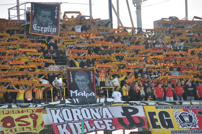 Korona Kielce - Legia Warszawa. Zdjęcia kibiców (28 lipca 2024)