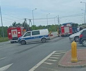 Zderzenie autokaru z osobówką na DK50 pod Mińskiem Mazowieckim