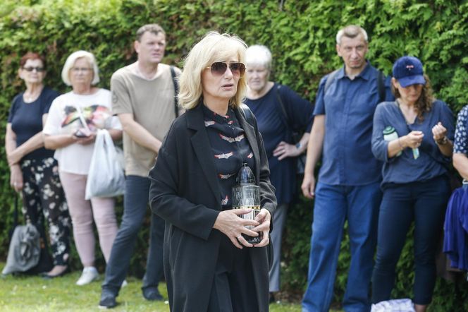 Gwiazdy na pogrzebie Joanny Kołaczkowskiej: Katarzyna Żak