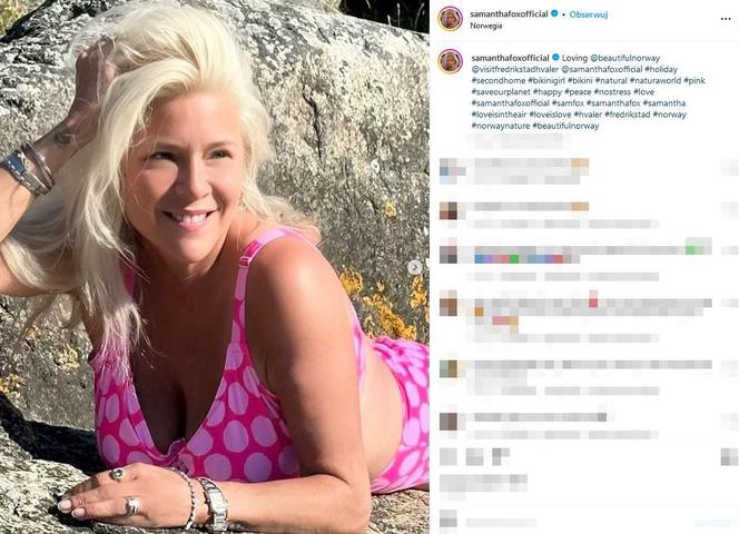 Samantha Fox - tak zmieniła się ikona lat 80.