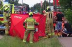 Czołowe zderzenie z motocyklem. Makabryczny wypadek w Rembelszczyźnie