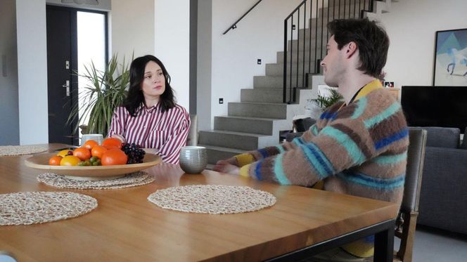 Barwy szczęścia odc. 3215. Natalia (Maria Dejmek), Cezary Rawicz (Marcel Opaliński)