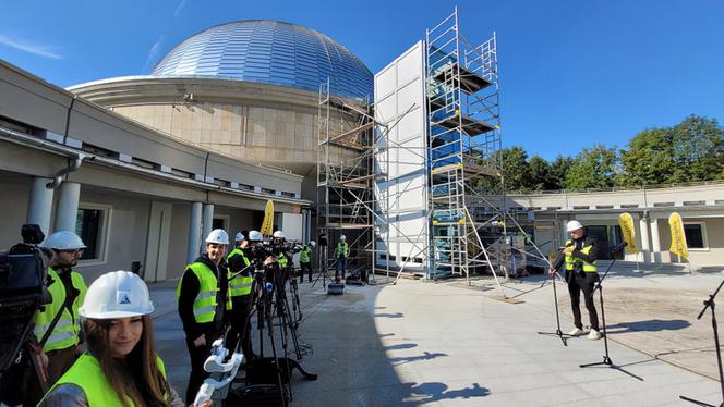 Kapsuła czasu w Planetarium Śląskim [ZDJĘCIA]