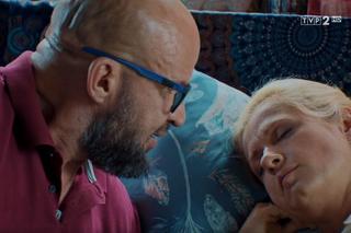 M jak miłość odc. 1543. Marzenka (Olga Szomańska), Andrzejek (Tomasz Oświeciński)