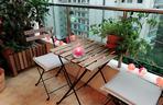 Meble na mały balkon
