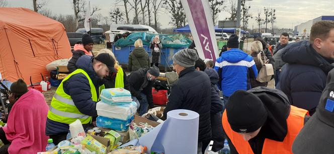 Przemyśl pomaga uchodźcom