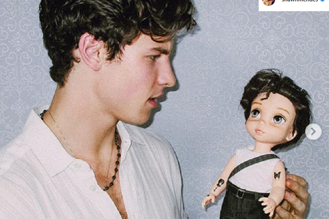Shawn Mendes z lalką