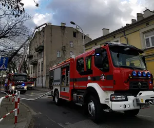 Kalisz. Pożar w kamienicy. Na szczęście nikomu nic się nie stało