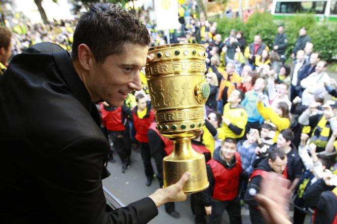 Robert Lewandowski, Puchar Niemiec, Borussia Dortmund