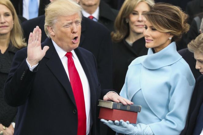 Melania Trump na inauguracji Donalda Trumpa. Jeden szczegół zwraca uwagę