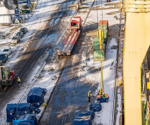 Duża tarcza TBM już jedzie na plac budowy w Małopolsce