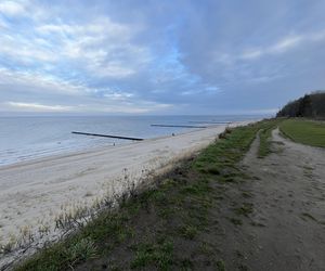 Plaża w Trzęsaczu