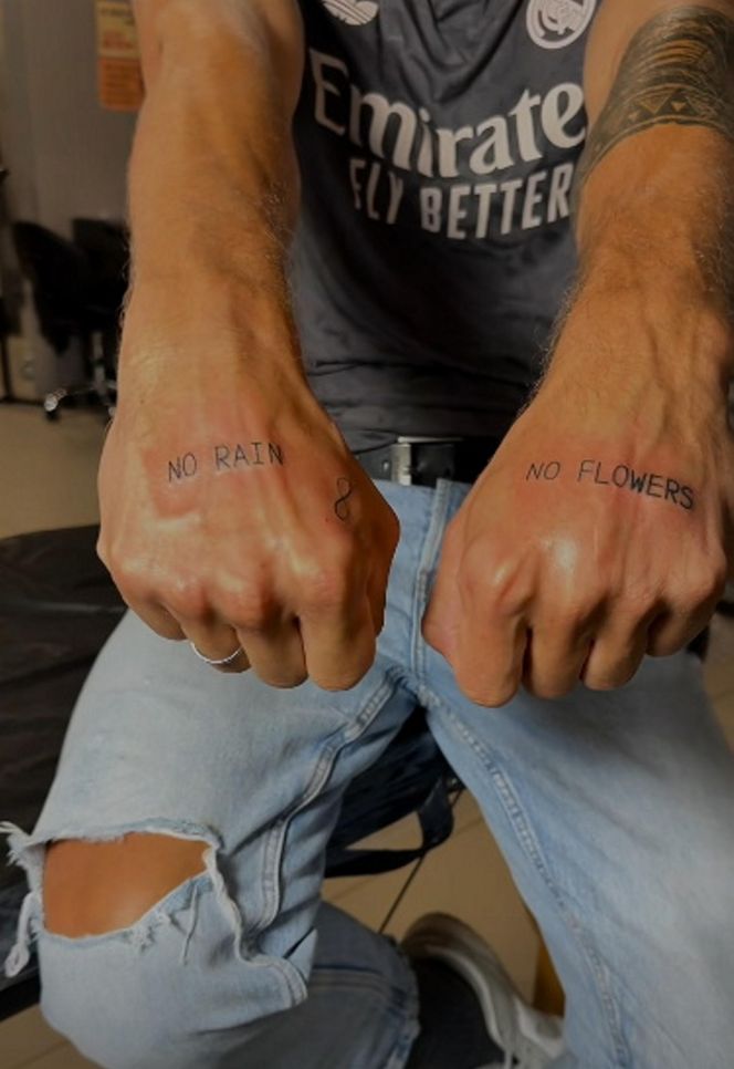 Jakub Rzeźniczak i jego żona zrobili sobie nowe tatuaże