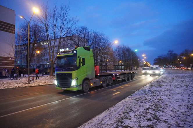 Protest kielczan przeciw budowie S74