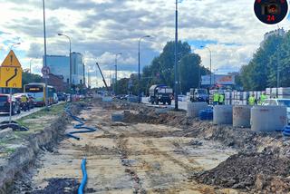 Wielka ewakuacja na Woli w Warszawie. Robotnicy znaleźli bombę