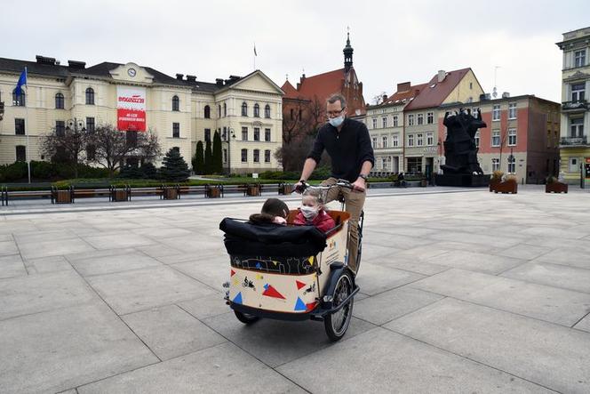 W Bydgoszczy bezpłatnie można wypożyczyć rowery cargo! Wszystkie mają elektryczne wspomaganie