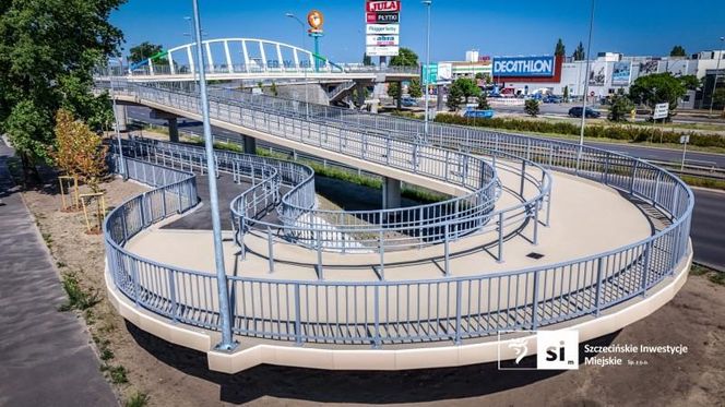 Kładka nad ul. Struga w Szczecinie