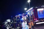 Wypadek na trasie Siedlce - Łuków, kierowca ranny