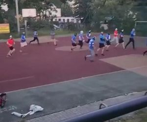 Akcja pseudokibiców w Jaworznie