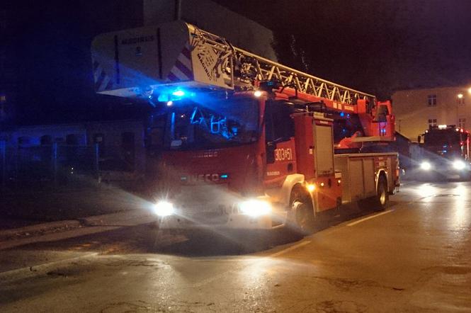 Pożar wybuchł przed północą