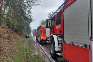 Śmiertelny wypadek w powiecie bytowskim. Droga zablokowana, są objazdy