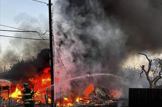 Samolot runął na osiedle w Teksasie
