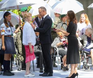 Andrzej Duda na Obchodach 80. rocznicy wybuchu Powstania Warszawskiego