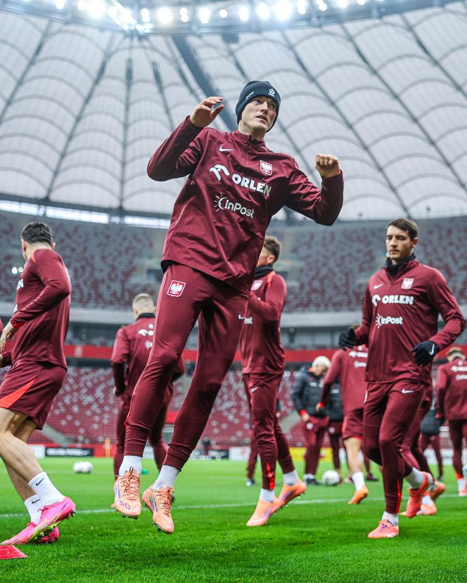 Trening Reprezentacji Polski w piłce nożnej