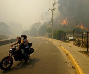 Pożary w Chile