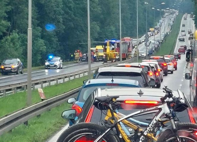 Tragiczny wypadek w Katowicach na DK86