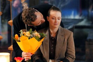 Barwy szczęścia odc. 3176. Szczepan Krajewski (Robert Gulaczyk), Gabrysia Niedzielska (Marta Juras)