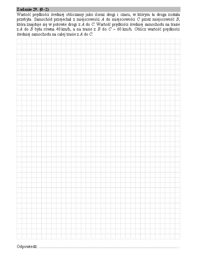 matura próbna 2014 CKE matematyka 11