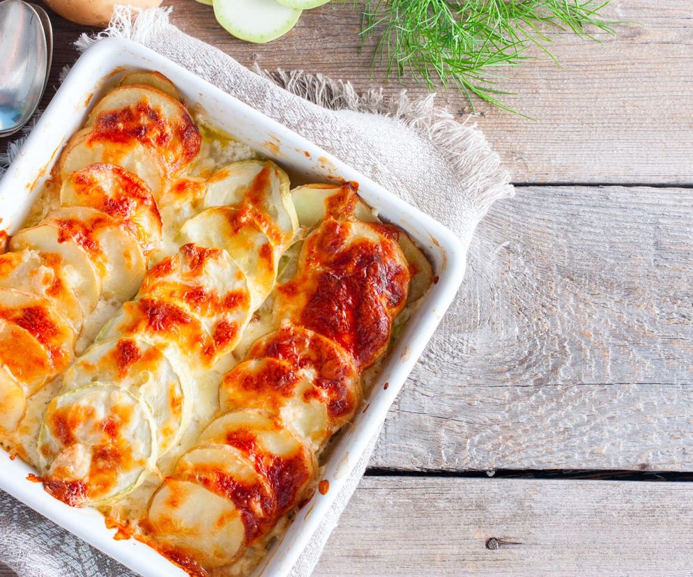 Zapiekanka z cukinii i kurczaka