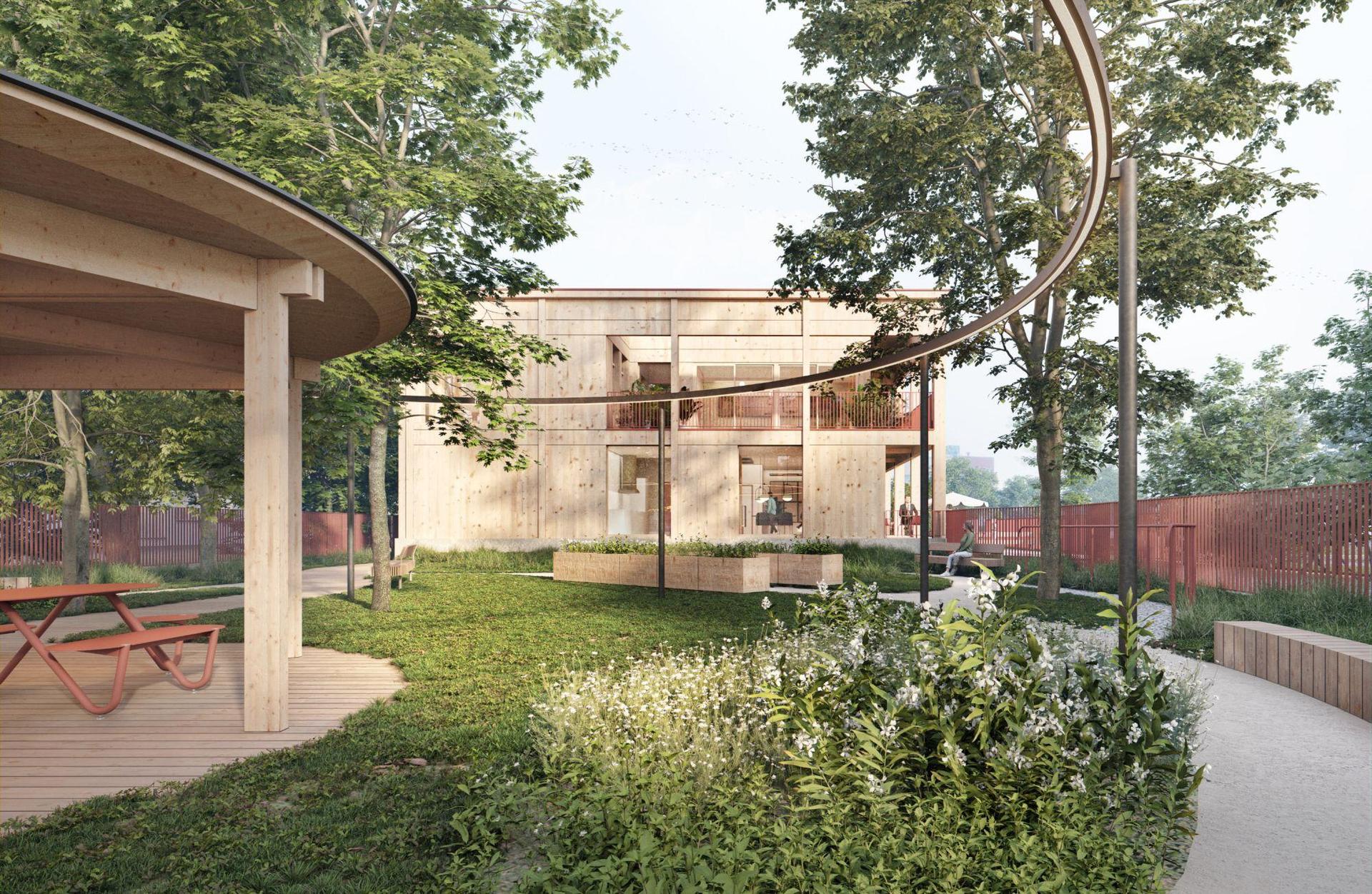 Centrum Consociatio BONITUM we Wrocławiu według projektu Gąska Wojcieszak Pracownia Architektoniczna 