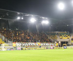 Mecz GKS Katowice - Korona Kielce. Ponad 12 tysięcy kibiców zobaczyło heroiczne zwycięstwo