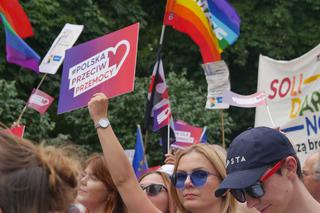 Protest przeciw przemocy w Białymstoku