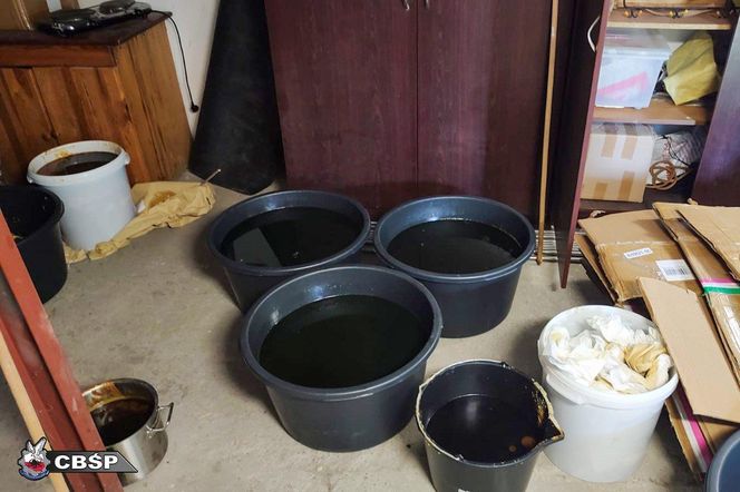 CBŚP rozbiło laboratorium metamfetaminy pod Świeciem. Zatrzymano Meksykanów powiązanych z kartelem
