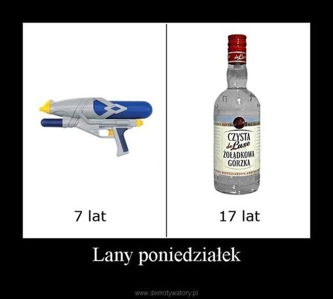 Śmigus-dyngus 2022. Zobacz najlepsze MEMY na LANY PONIEDZIAŁEK! [GALERIA]