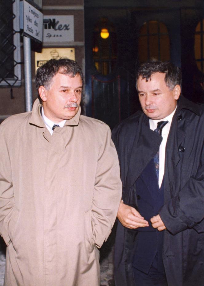 Lech i Jarosław Kaczyńscy