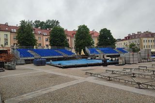 Mityng Gwiazd 2025. Arena na Rynku Kościuszki prawie gotowa