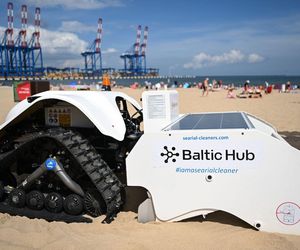 Autonomiczny robot będzie czyścił plażę w Gdańsku