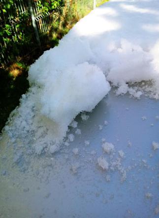 Olsztyn pod śniegiem, czyli jak zima potrafi zaskoczyć w maju!