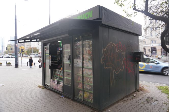 Kioski RUCH-u na ulicach Warszawy