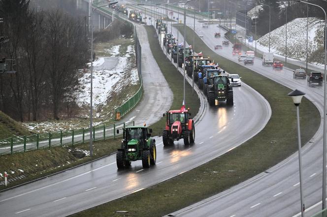 Protest rolników w Przemyślu