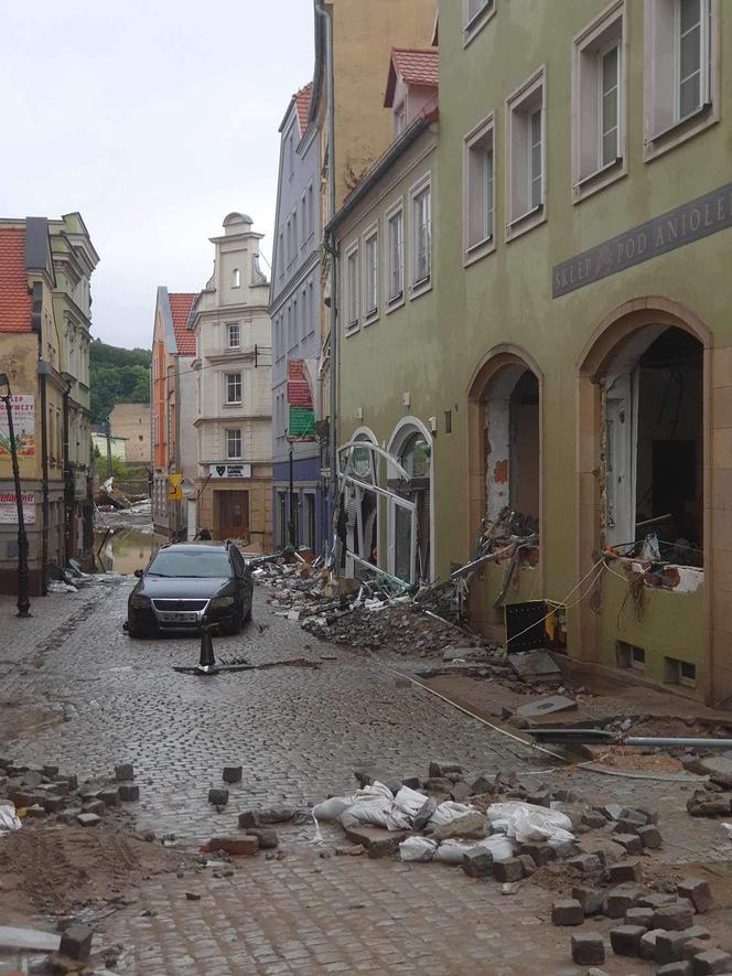 Tak wygląda Kłodzko po opadnięciu wielkiej wody