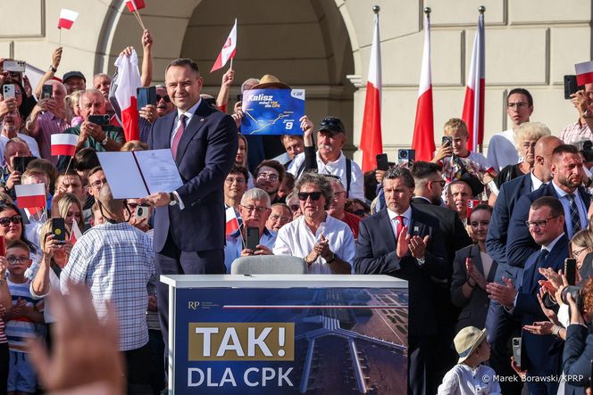 Karol Nawrocki w Kaliszu
