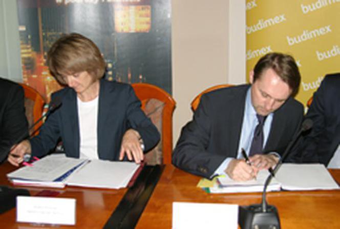 PNI i Budimex podpisanie umowy o sprzedaży