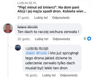 Dom we wsi Wyryki zniszczony przez burzę, a nie drona? Bzdura!