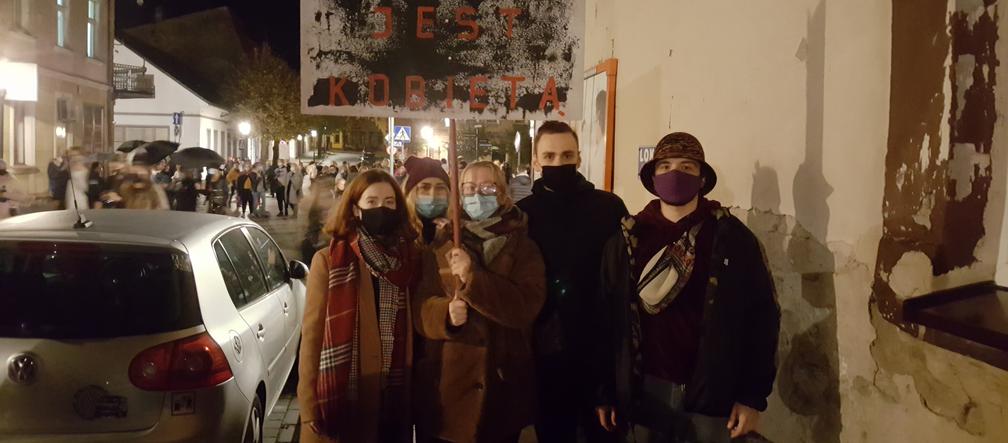 Przeciwnicy zaostrzenia prawa aborcyjnego wyszli na ulice Świecia